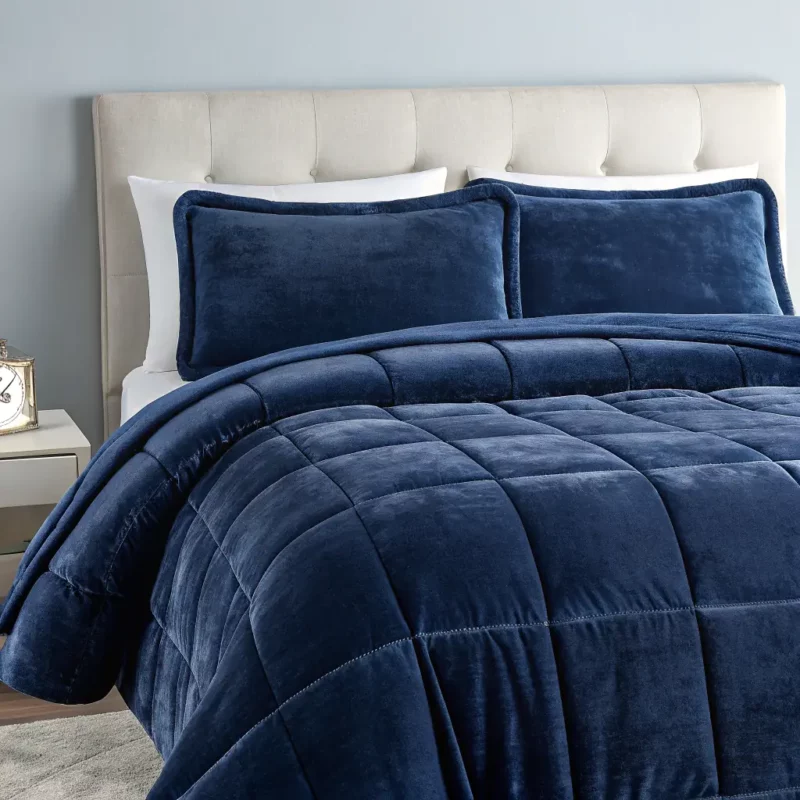 Plush Comforter Set